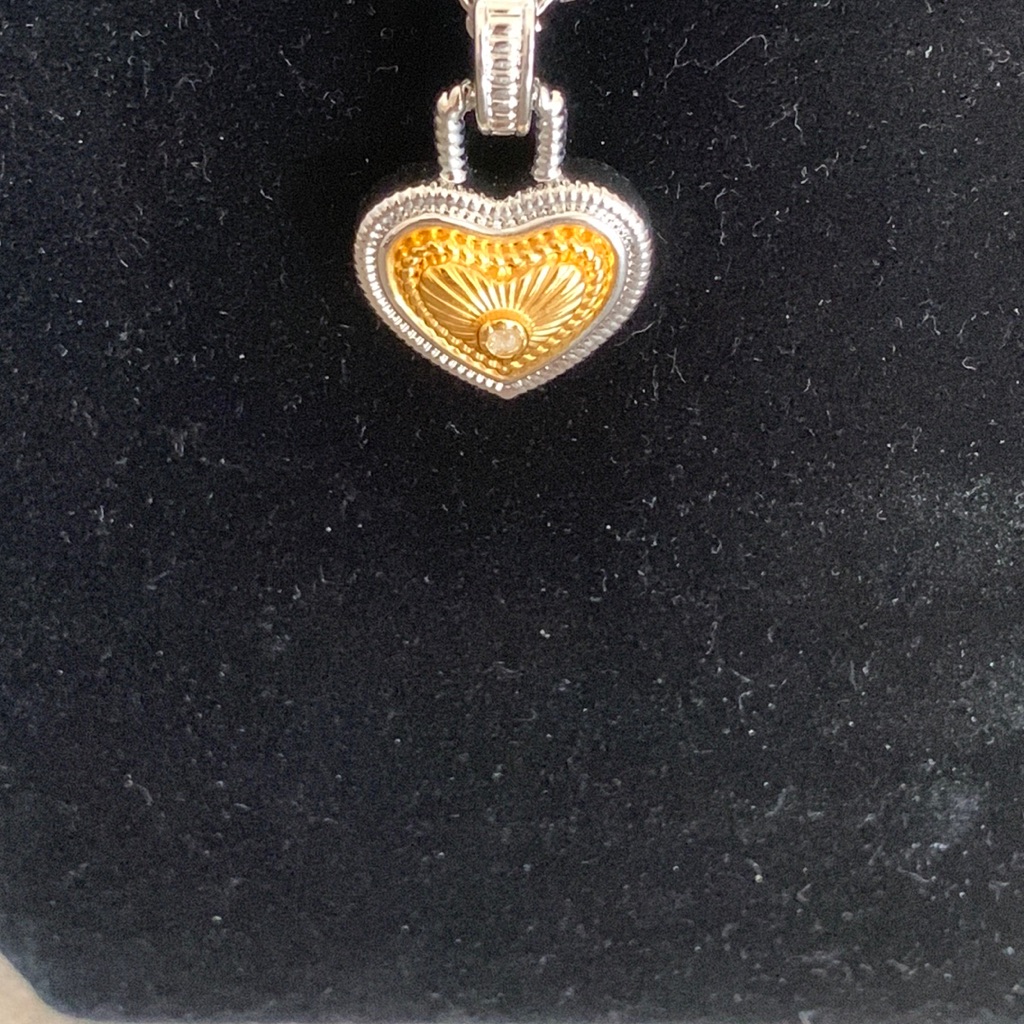 Diamond International Heart Necklace